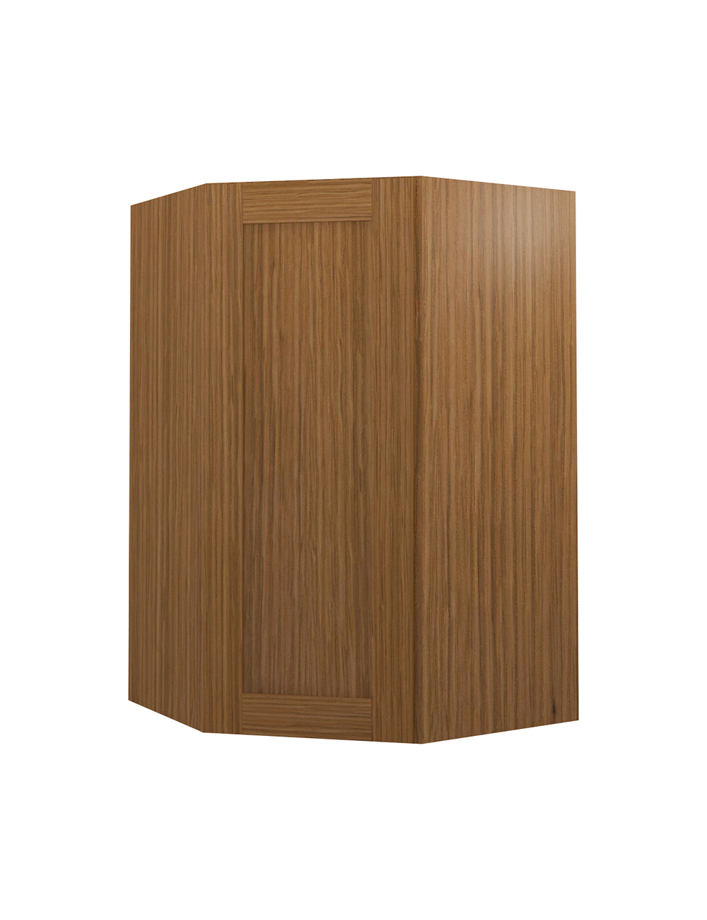 Woodland Brown Shaker Wdc274215 Diagonal Corner Wall Closed