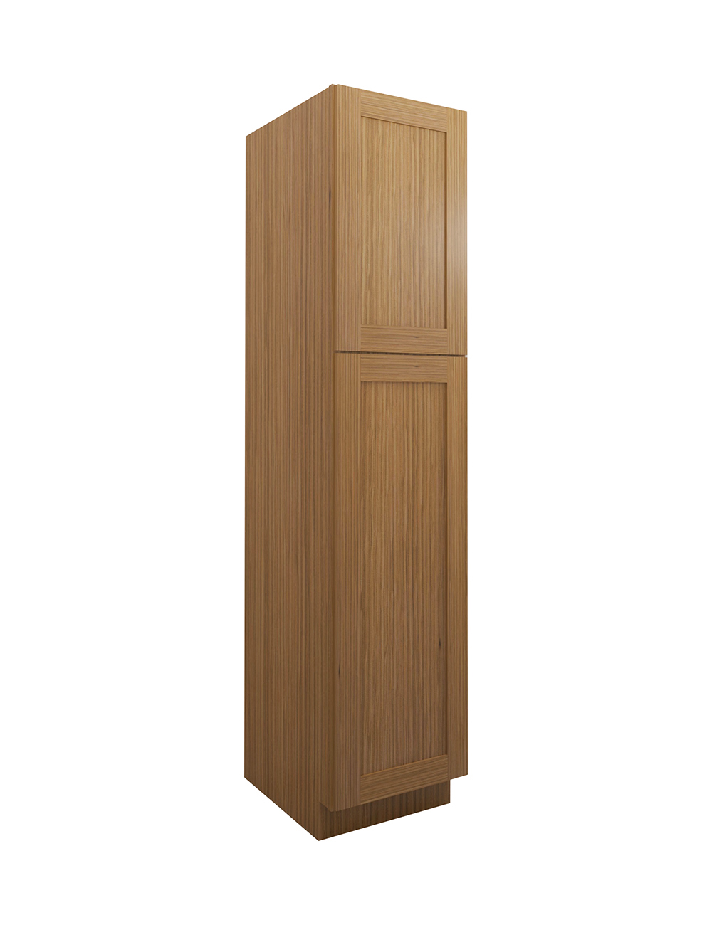 Woodland Brown Shaker Wp1884 Pantry Cabinet Closed