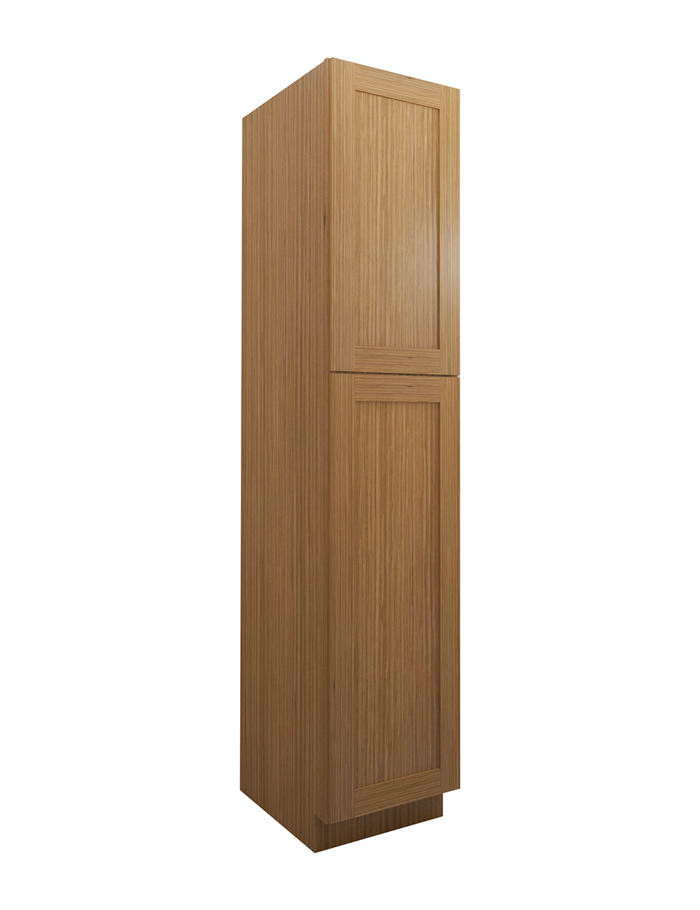 Woodland Brown Shaker Wp1890 Pantry Cabinet Closed