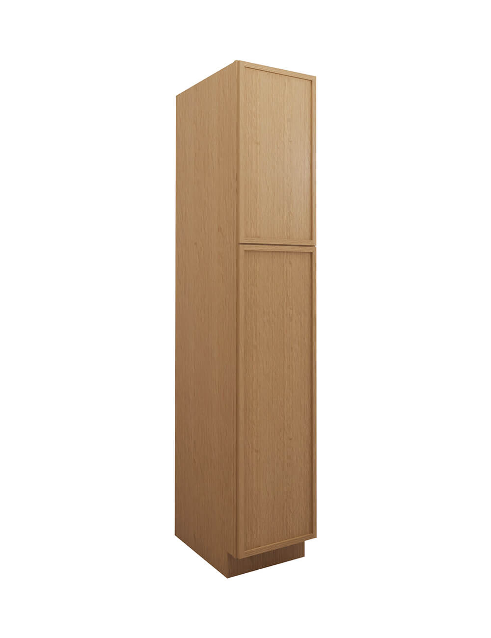 Petit Oak Shaker Wp1584 Pantry Cabinet Closed