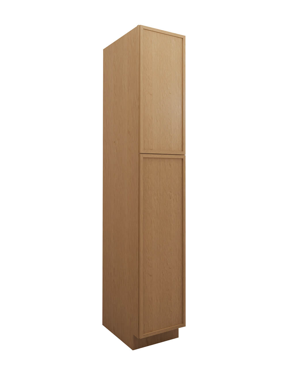 Petit Oak Shaker Wp1590 Pantry Cabinet Closed