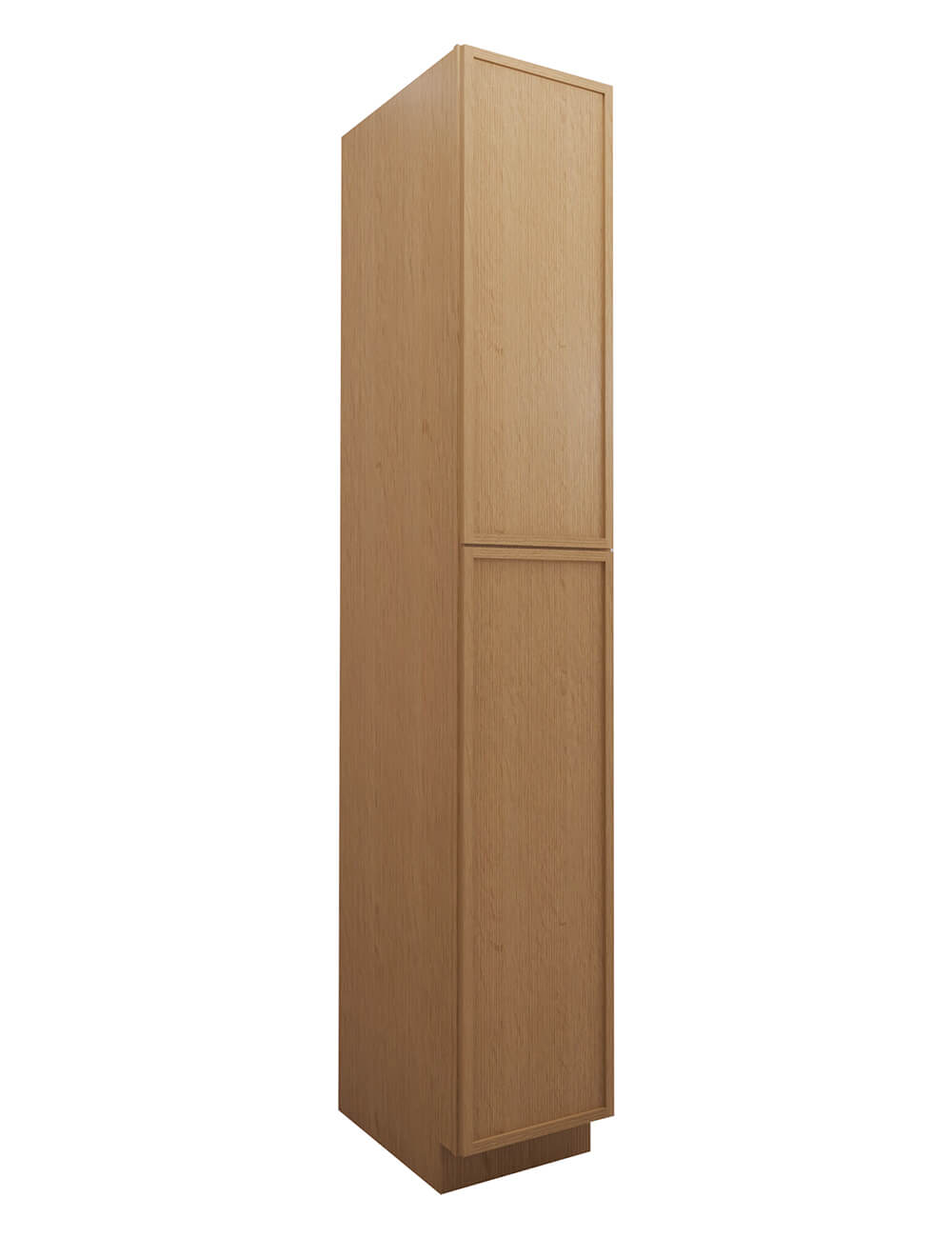 Petit Oak Shaker Wp1596 Pantry Cabinet Closed