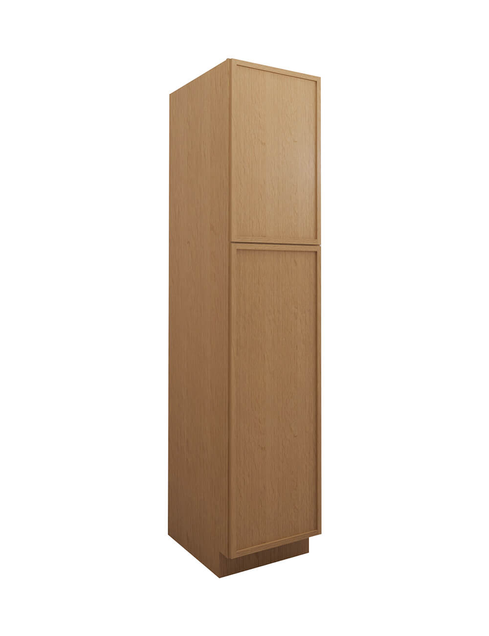 Petit Oak Shaker Wp1884 Pantry Cabinet Closed