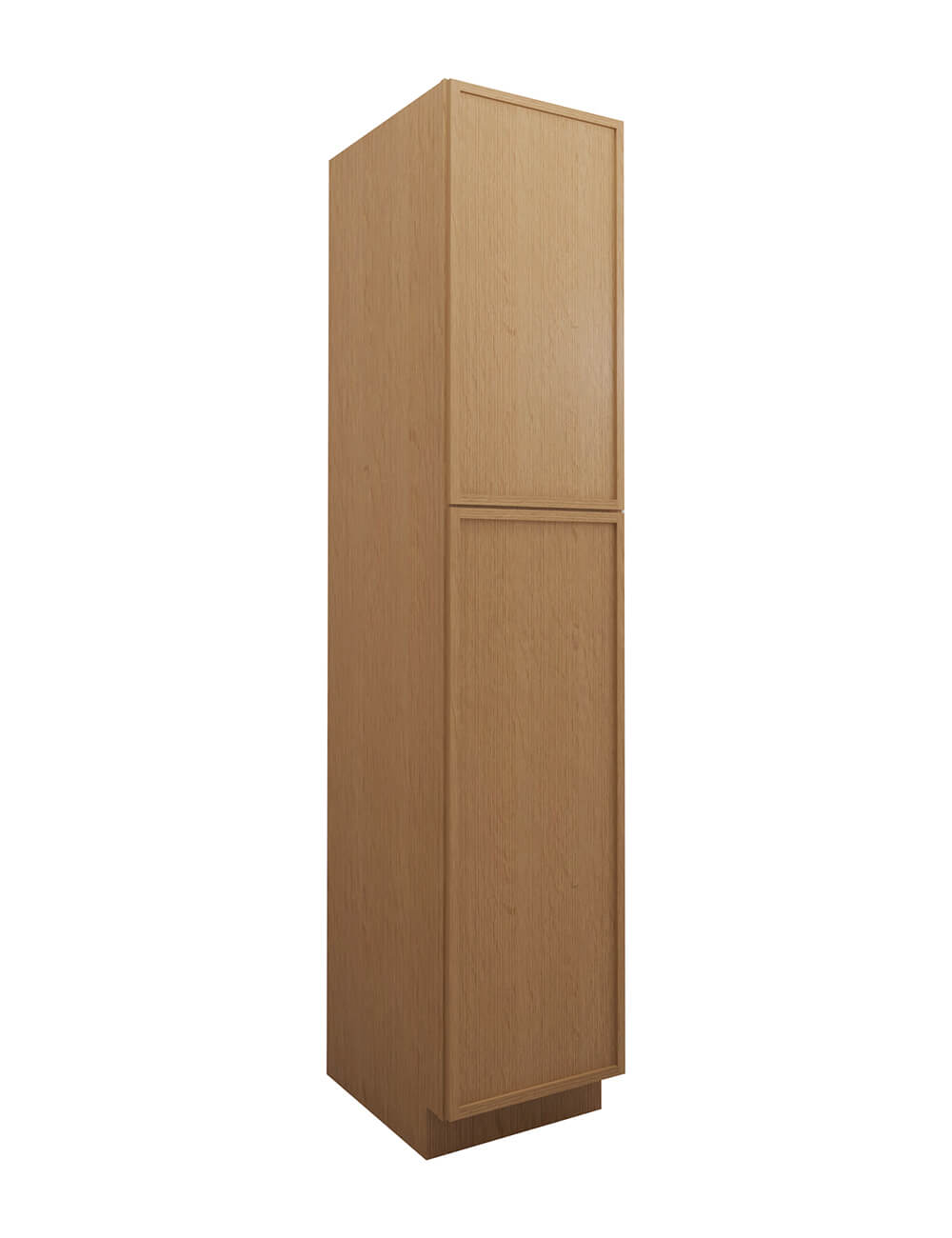 Petit Oak Shaker Wp1890 Pantry Cabinet Closed