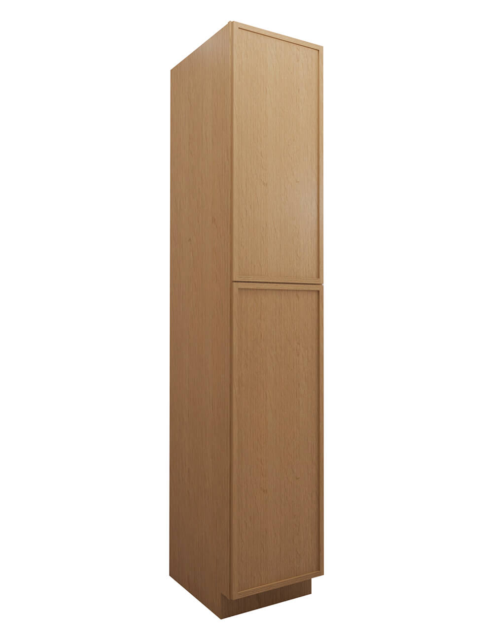Petit Oak Shaker Wp1896 Pantry Cabinet Closed